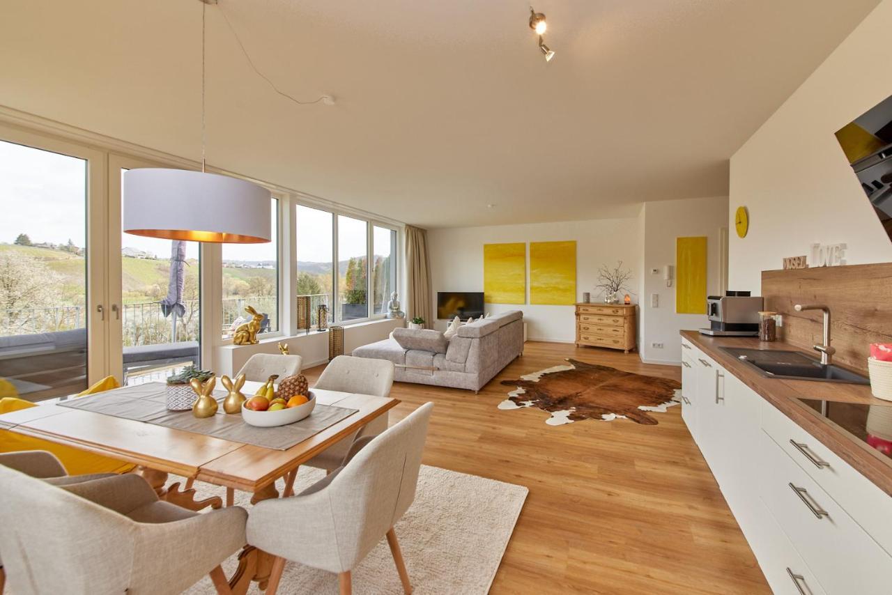 Mittelmosel Panorama Ferienwohnung Kinheim Exterior foto